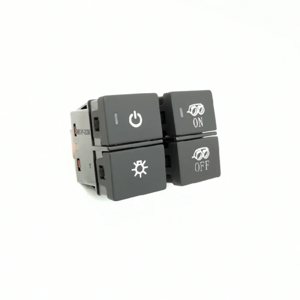 

Светодиодные противотуманные фары для Honda, дневные ходовые огни, рекордер, радар, двойной переключатель управления, кнопка включения