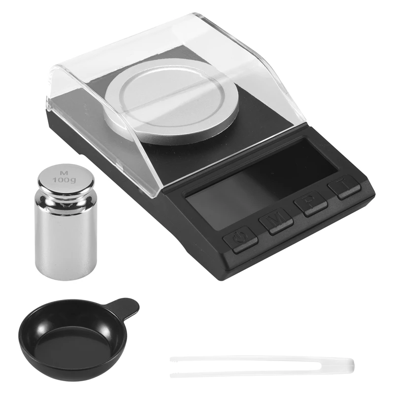 Точные Электронные весы 0 001 г цифровые для драгоценных камней ювелирных изделий