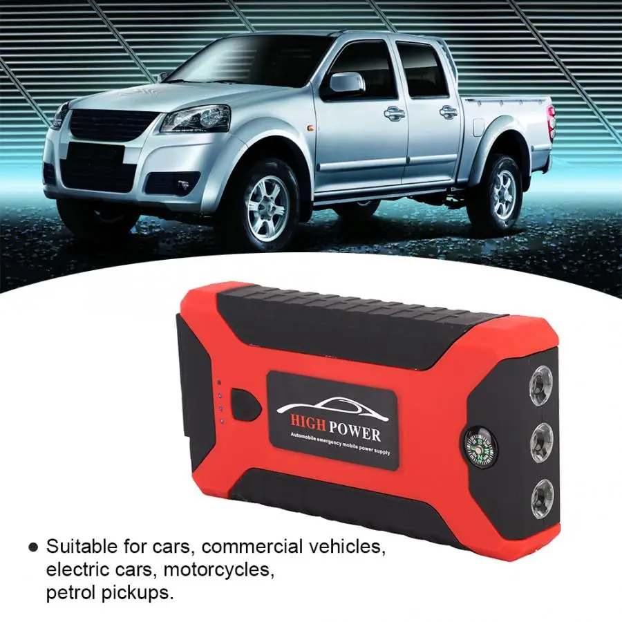

Портативный автомобильный аккумулятор 20000 мАч 110-240 В