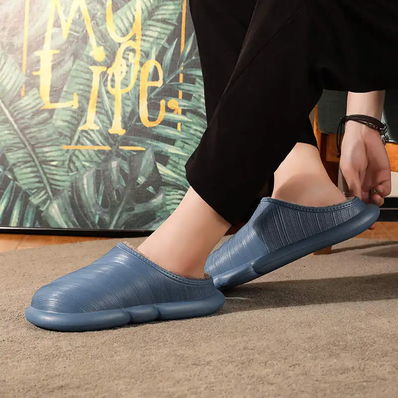 

Slippers Indoor Colorful Ladies' Slippers Rubber Bottom Leather Sandals Designer For Top Brand Women's Shoes 2021 Warm Tennis