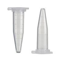 500pcs 1 5ml micro centrifuge tube test tube vial clear plastic vials container snap cap for laboratory samples