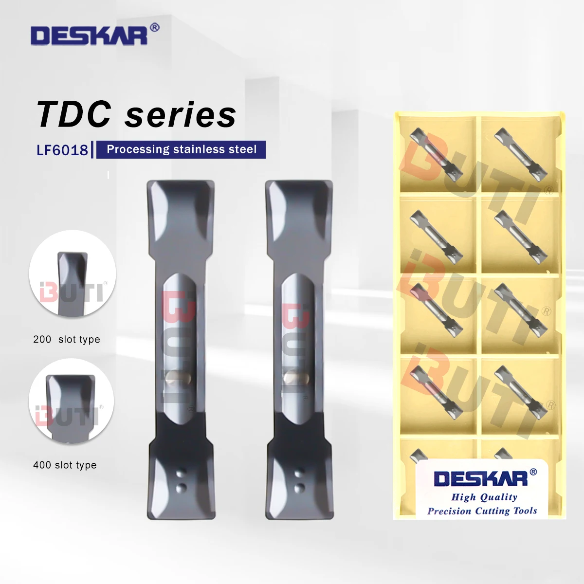 Токарные лезвия DESCAR TDC200 TDC300 TDC400 LF6018 2 0/3/4 мм
