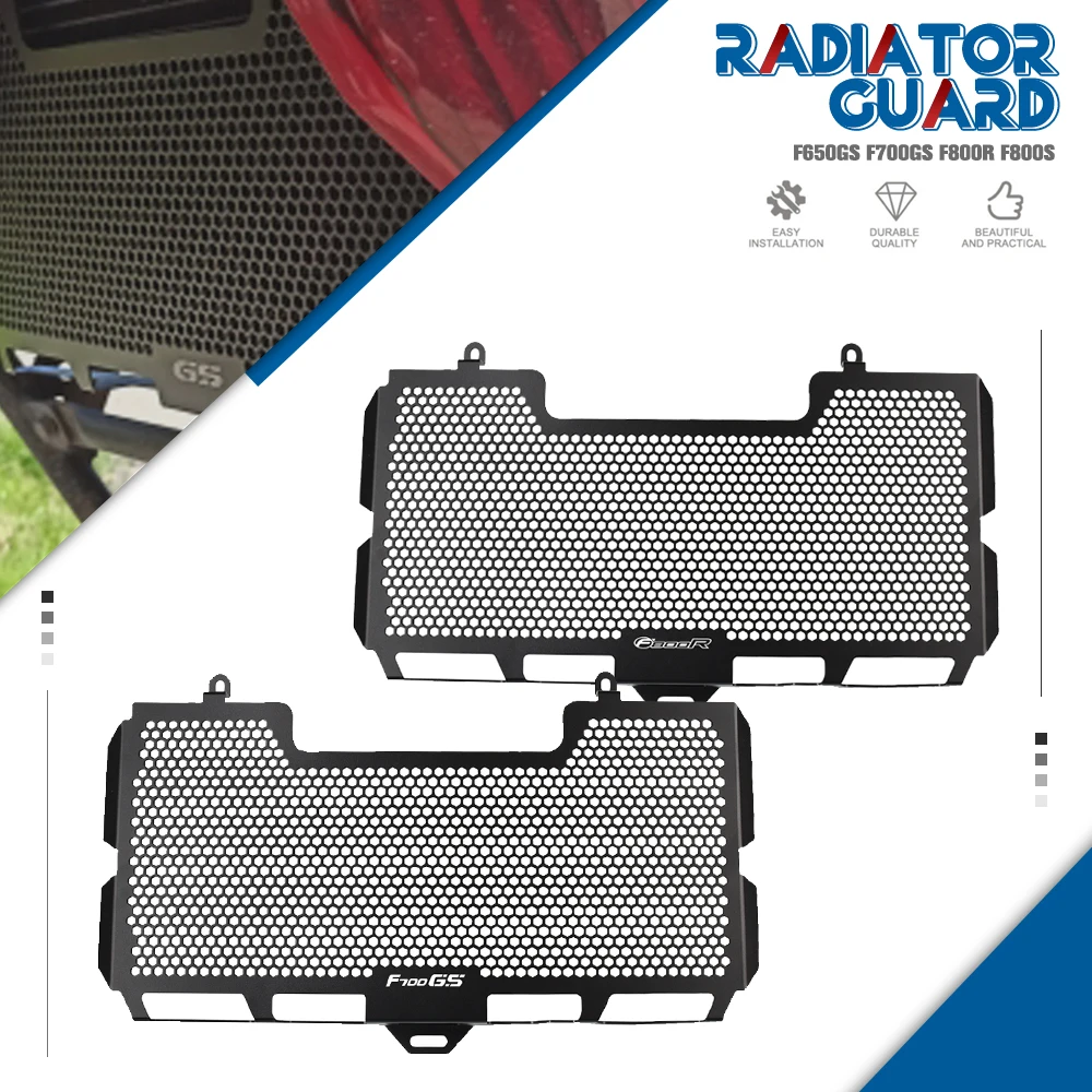 

For BMW F650GS F700GS F800R F800S Radiator Grille Guard Cover F650 F700 GS F800R / S 2008 - 2017 2018 2019 2020 2021 2022 2023