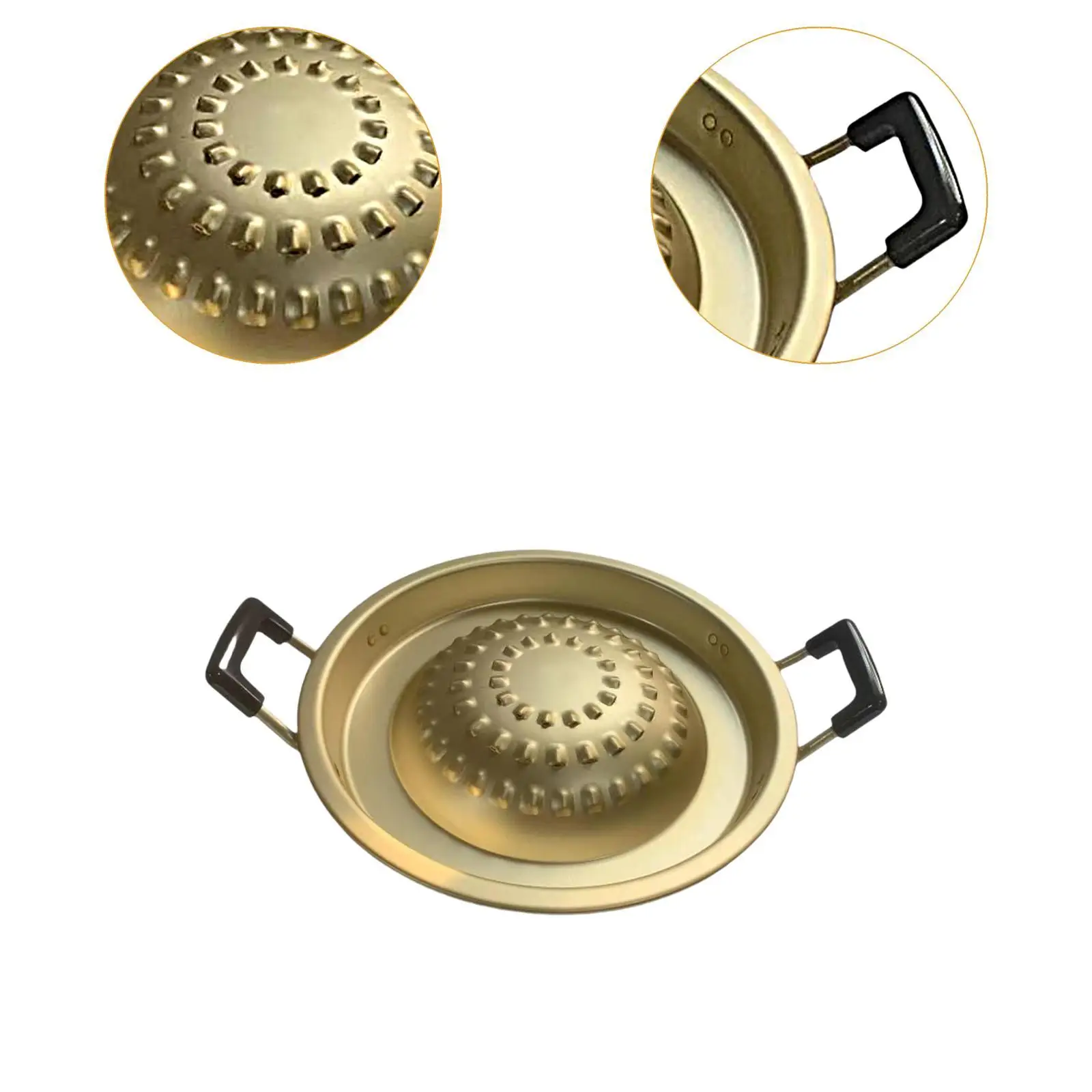 Корейская тарелка для барбекю сковорода-гриль кемпинга сковорода стейка с