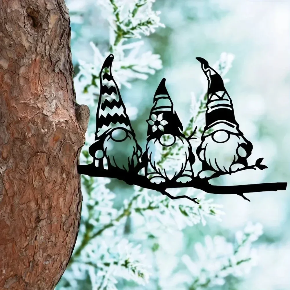 Элегантный металлический брелок для ключей с рождественским оленем 1 шт. —