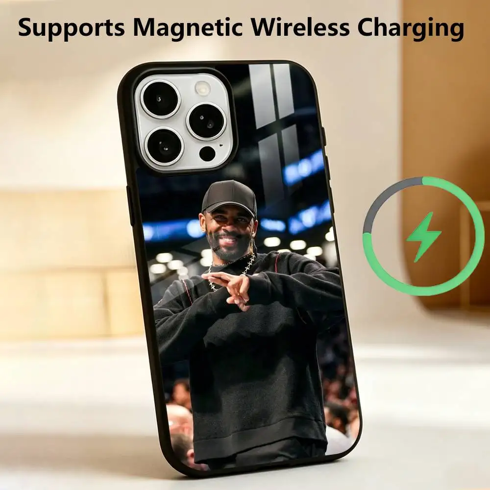 Фото Чехол для телефона K-Kyrie Irving для iPhone 17, 16, 15, 14, 13, 12, 11 Plus, Pro с поддержкой магнитной беспроводной зарядки №4