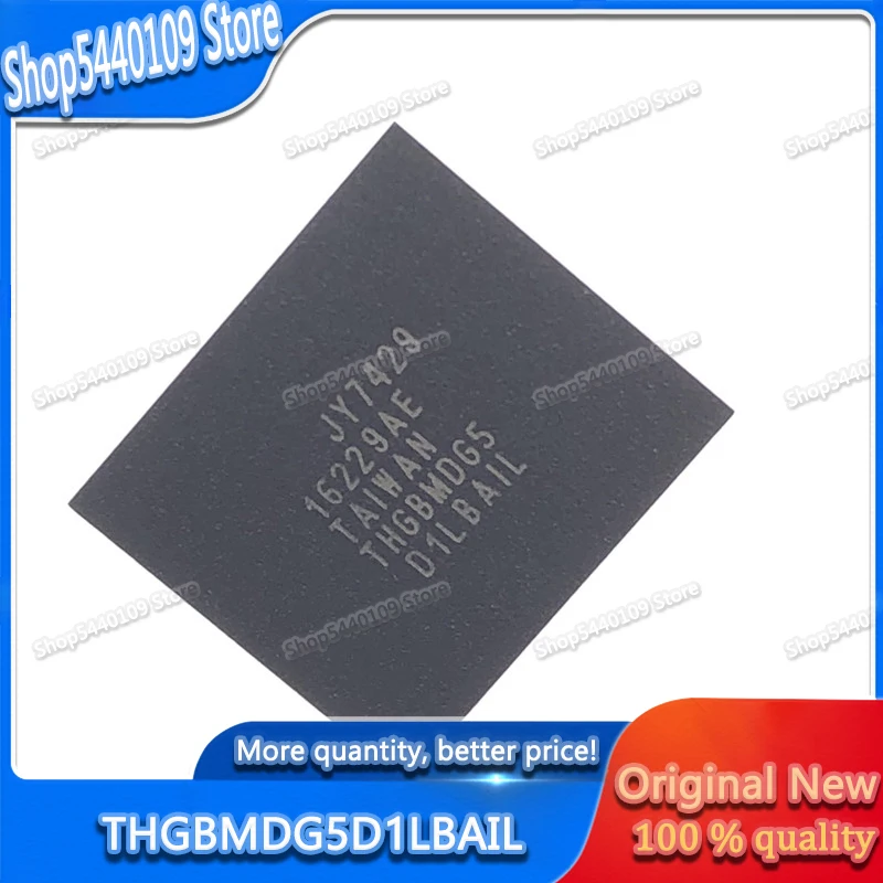 5 штук THGBMDG5D1LBAIL BGA-153 THGBMDG5D1 BGA153 THGBMDG5 EMMC 4GB Новый и оригинальный