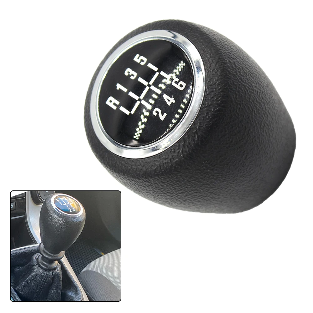 

1pc Black ABS Car Interior Handball Replacement High-Quality 6-Speed Manual Gear Shift Knob For Cruze 2008-2016