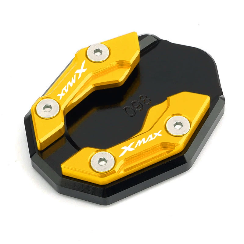 Для YAMAHA XMAX300 R15 V3 V4 MT15 XMAX125 XMAX 300 250 125 R 15 MT аксессуары боковая подставка увеличенная