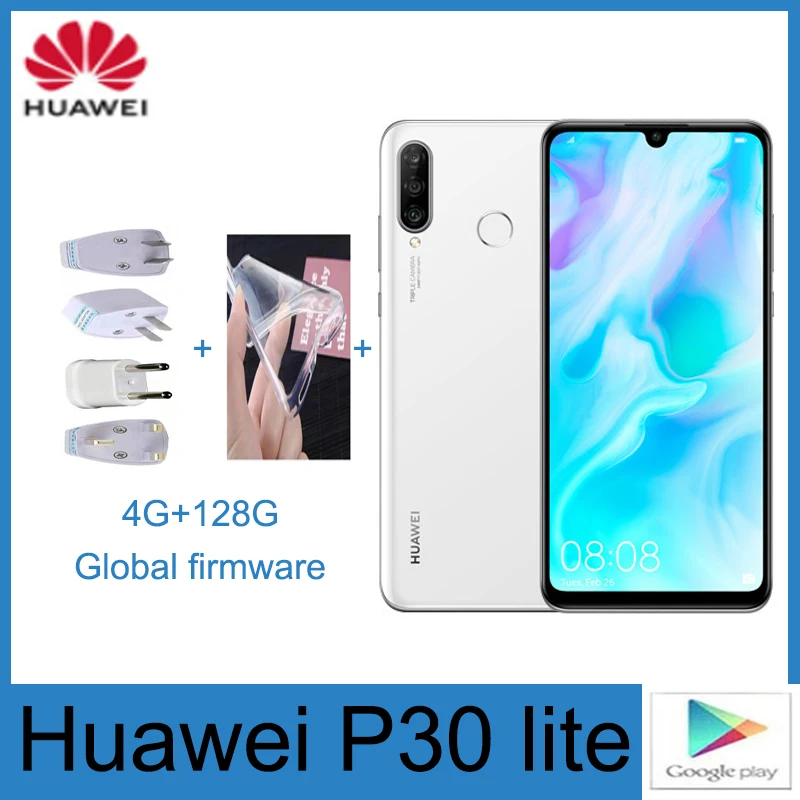 

Смартфон HuaWei P30 Lite, сканер отпечатков пальцев, экран 6,15 дюйма, 4 Гб ОЗУ, 128 Гб ПЗУ, 710 МП, Kirin