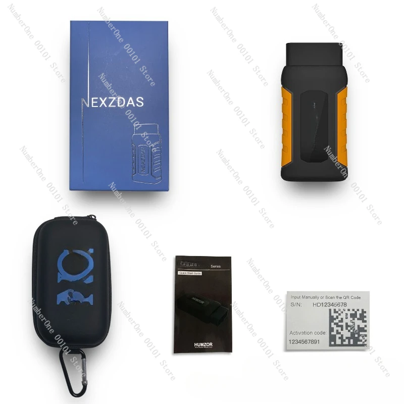 HUMZOR ND326 Декодер диагностики неисправностей автомобиля Bluetooth 5 0 Инструмент