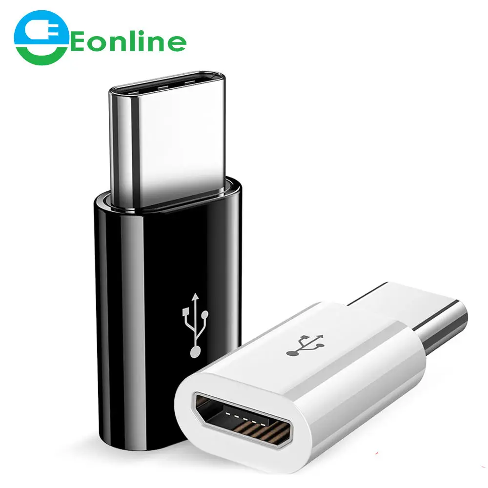 

Eonline OTG USB C Adapter to Micro USB OTG Cable For Xiaomi Mi9 Redmi Note 7 Data Sync USB Type C Adapter For Samsung S10 S9 USB