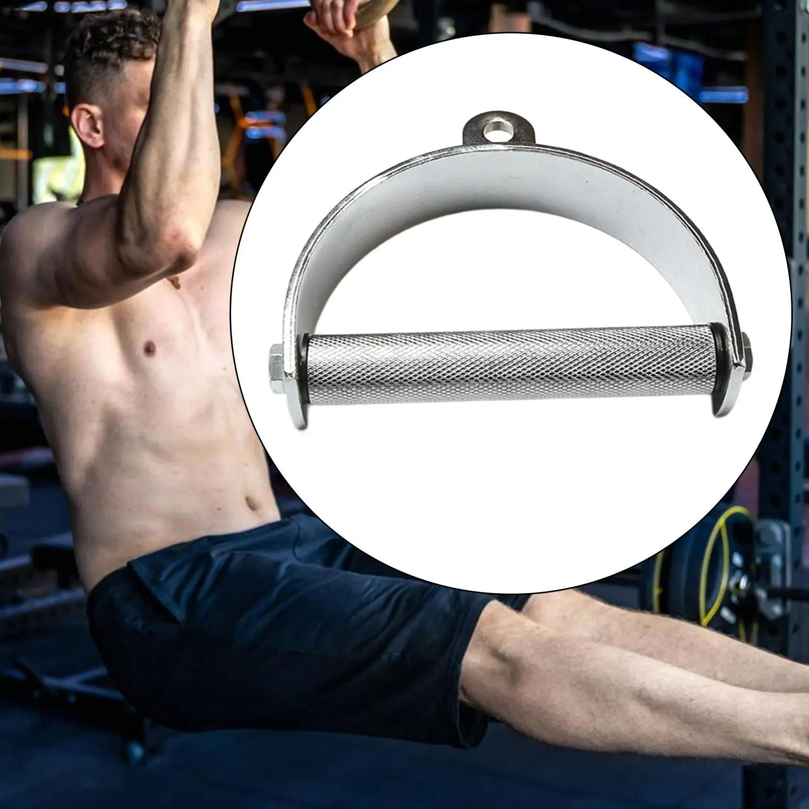 Крепление для кабеля тяги LAT вращающаяся ручка силовых тренировок