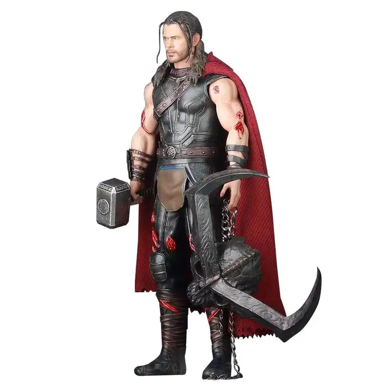 

1:6 Марвел ТОР 3 рагнарёк Тор 30 см статуя фигурка ПВХ Модель Кукла игрушка экшн-фигурка игрушки