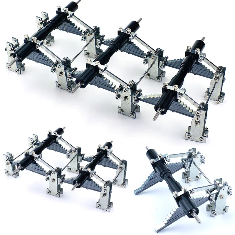 Комплект подвески из нержавеющей стали масштаба 1:14 2/3 осевая балансировочная