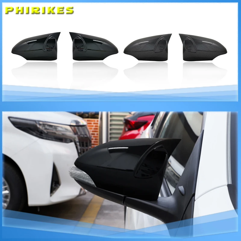 

Зеркальный чехол для Toyota Yaris 2012-2019, автомобильные аксессуары