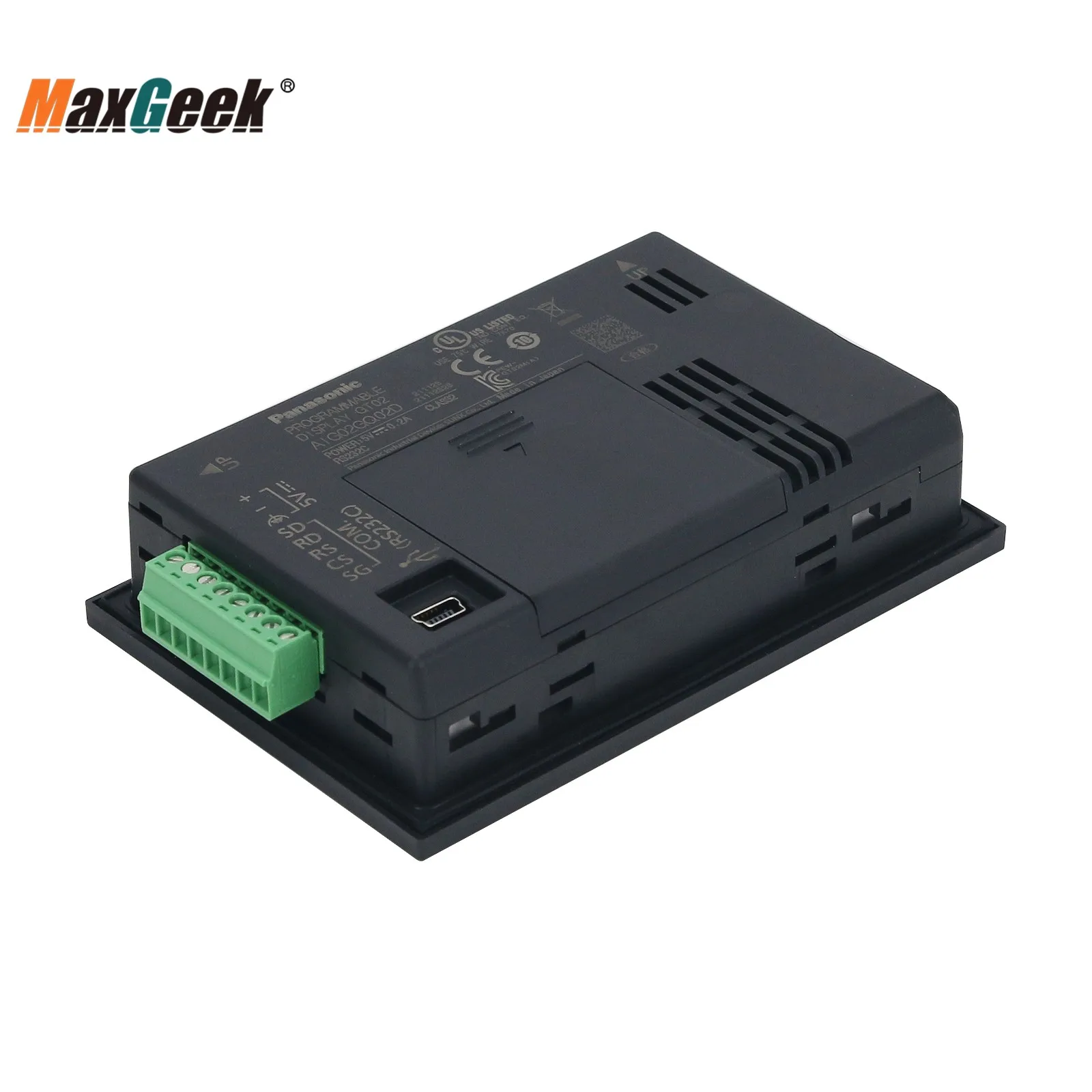 ЖК-дисплей Maxgeek AIG02GQ02D 3 8 дюйма HMI монитор для замены сенсорного экрана Panasonic Дюйма