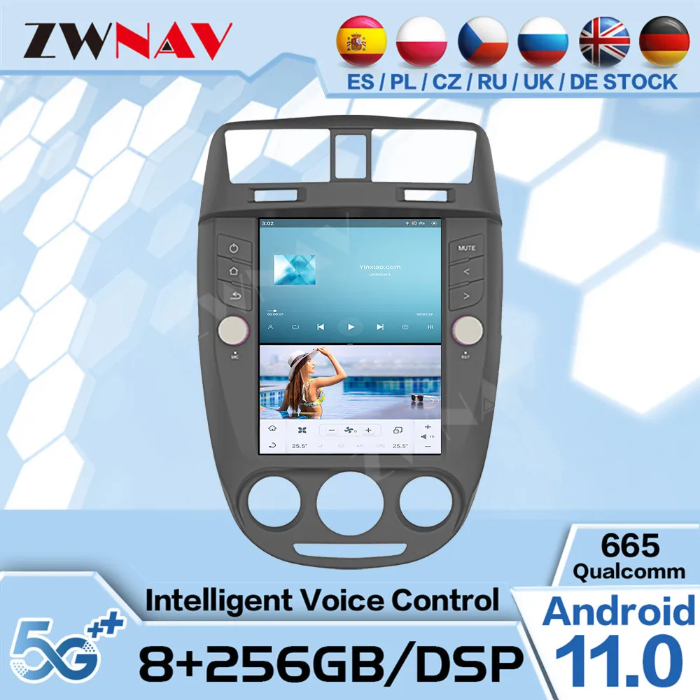 

Автомобильный плеер для Buick Excelle 2008 + Tesla Style Android 9, GPS-навигация, стерео головное устройство, мультимедийный плеер, радио, магнитофон