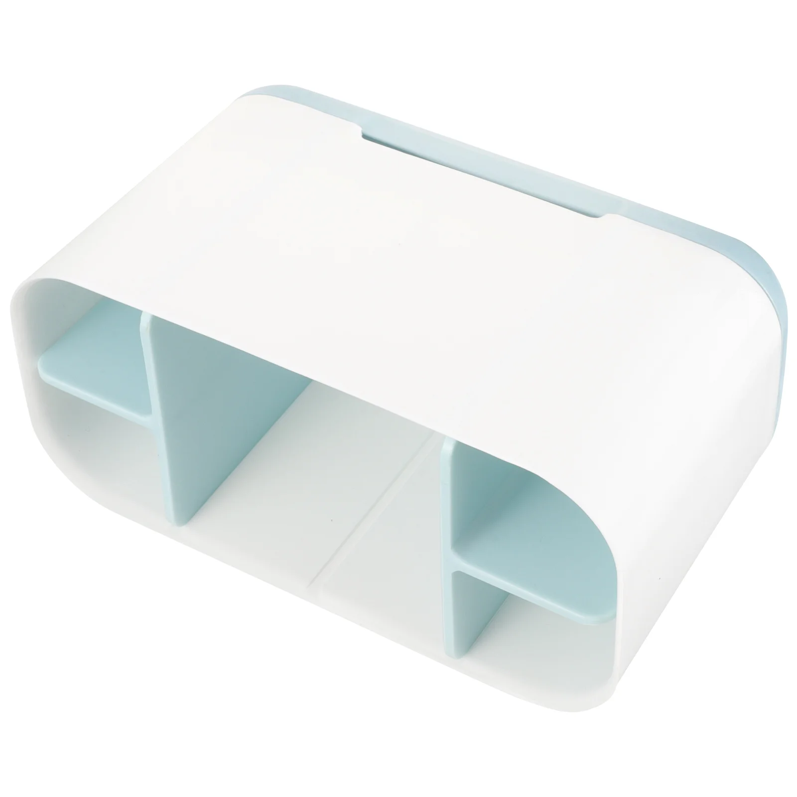 

Cosmetics Storage Box Electric Holder Bathroom Holder Organizer Case Toothpaste Japanese-style Countertop Plastic