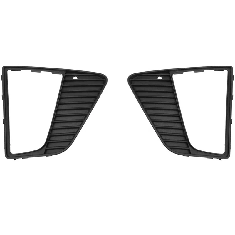 

1Pair Car Front Bumper Fog Light Cover Bezel Fog Lamp Grille With Hole Replacement For Hyundai Ix25 Creta 2015 2016
