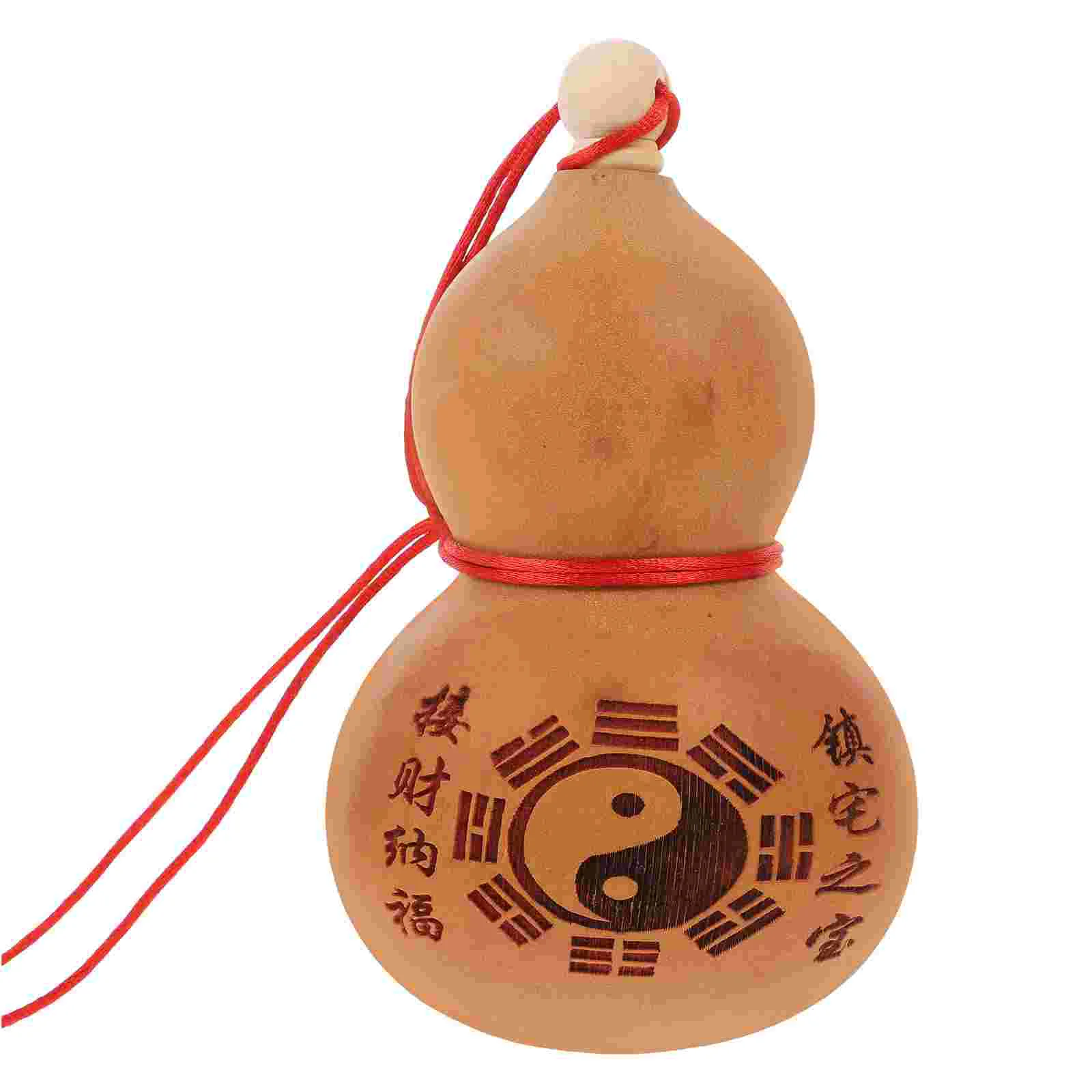 

Gourd Bottle Water Natural Wu Chinese Lou Pot Jug Good Container Lu Drinking Luck Hu Statue Sake Flask Wealth Calabash Storage