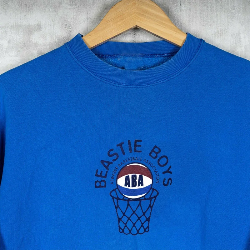 

Beastie Boys Simple and loose unisex printed pullover