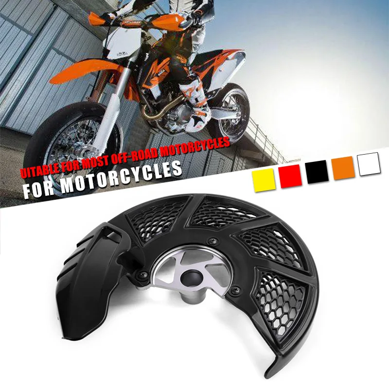 

Universal Motorcycle Front Brake Disc Cover Guard Motor Accessories For Honda CR125R/250R CRF450R CRF250X/450X