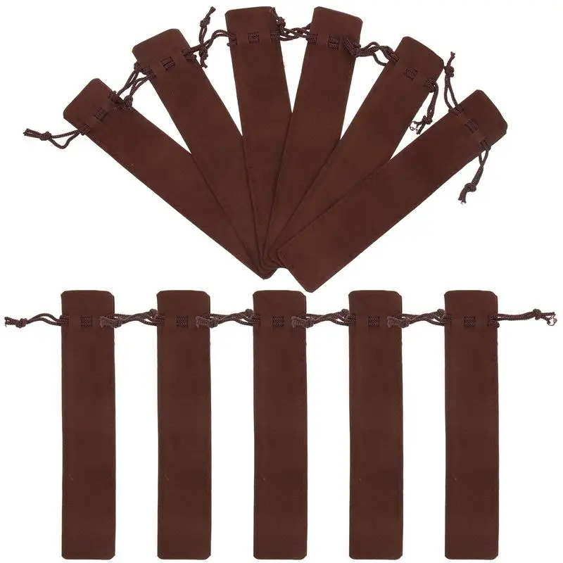 

15Pcs Fountain Pen Bags Pen Wrapping Bags Drawstring Pen Bags Single Pen Pouches Pen Gift Bags