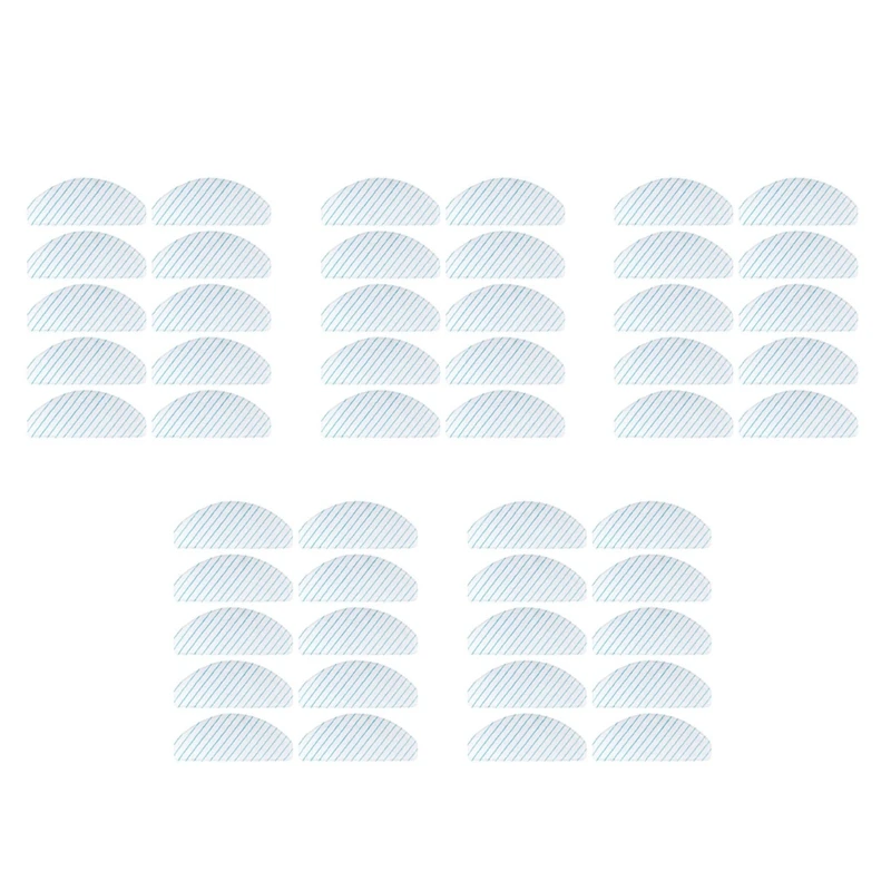 

50 PCS Replacement Mopping Pads For Ecovacs DEEBOT OZMO T9 Series T8 Series T8 AIVI T8 Max N8 Pro Plus Robot Vacuum