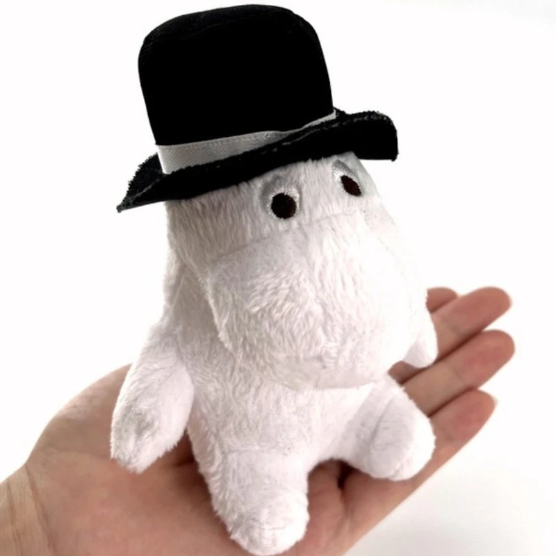 Настоящие фигурки героев аниме Moomins жирной семьи Милая модель Kawai плюшевая