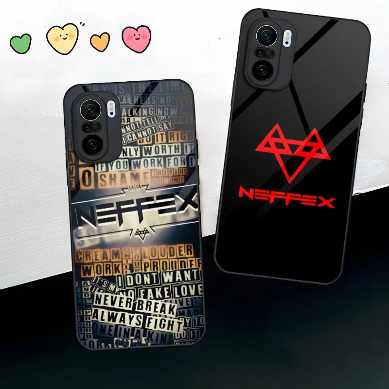 Чехол для телефона Music Neffex для Xiaomi 13 12 X Redmi Note 10 11 S Lite T Pro POCO X3 M4 из закаленного стекла