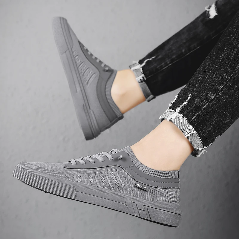 Туфли мужские спортивные Повседневные Дышащие Нескользящие мягкая подошва