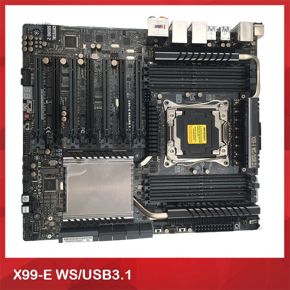 

Оригинальная материнская плата для Asus X99-E WS/USB3.1 100% перед отправкой