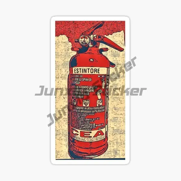 Знак бутылки огнетушителя автомобильные наклейки и Стайлинг автомобиля на