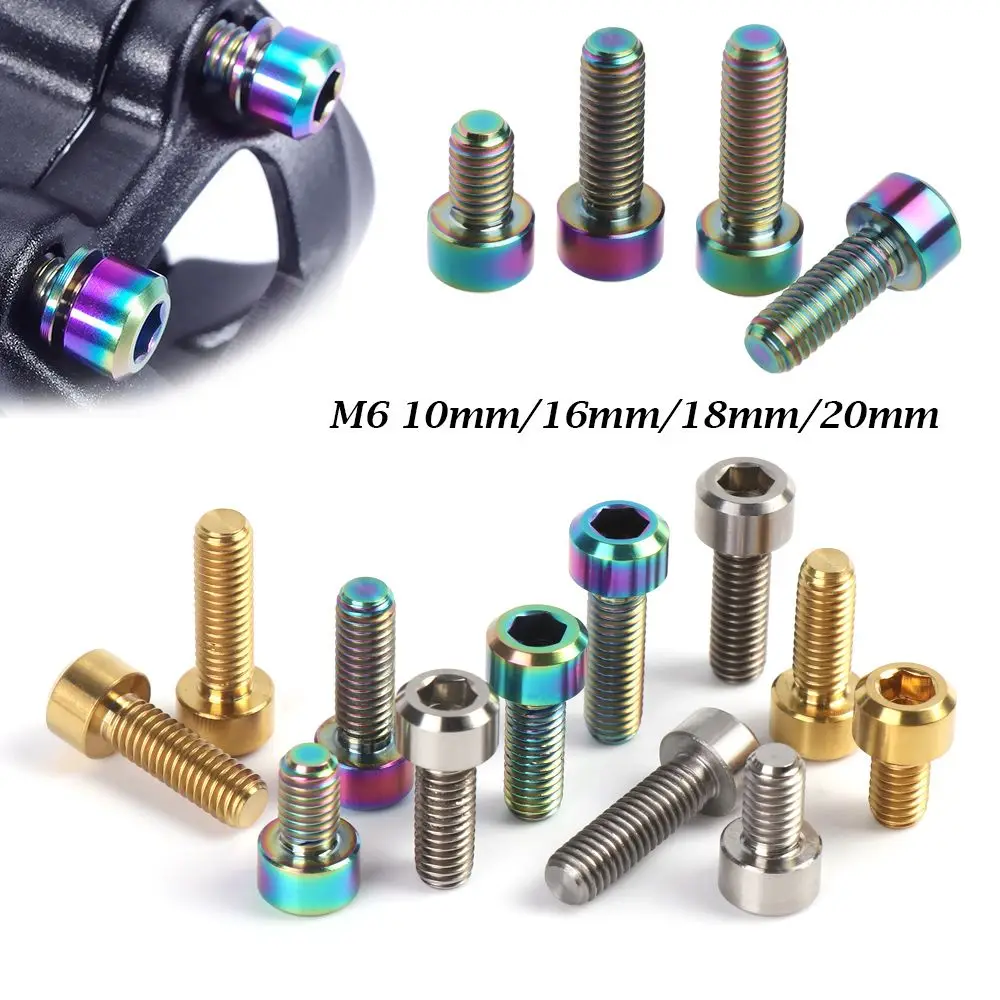 10 мм/16 мм/18 мм/20 мм титановые наконечники для горных велосипедов велосипедные