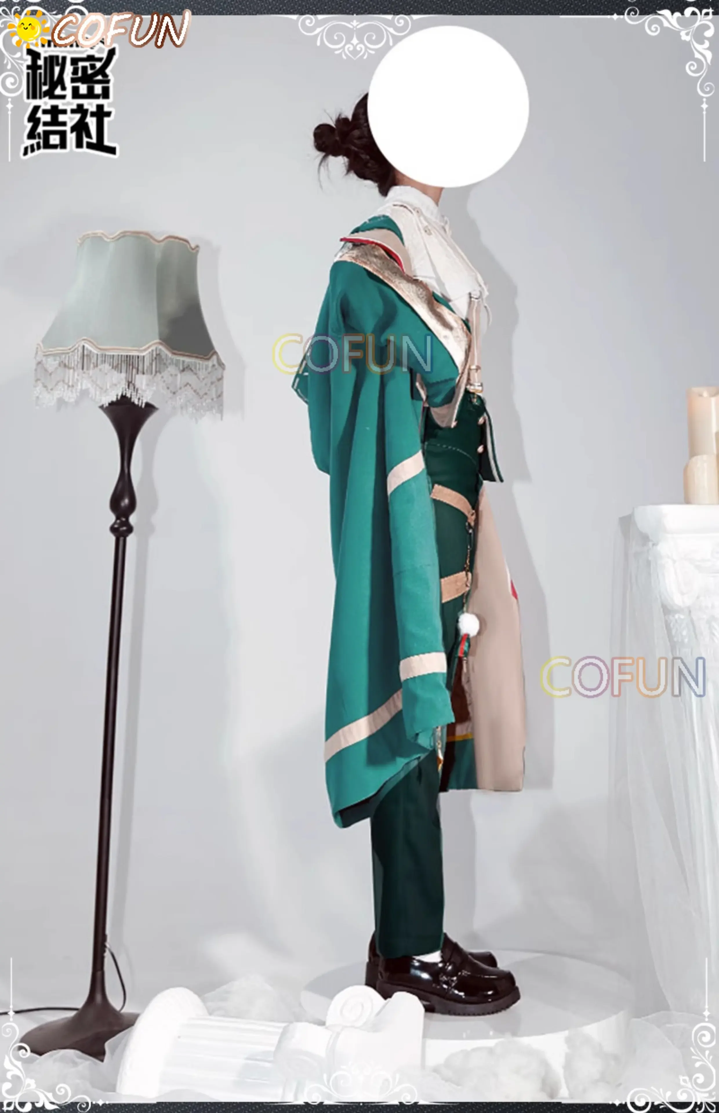 COFUN Game NU:Carnival Eiden Косплей Костюм Униформа Хэллоуин Вечеринка Наряд Женщины