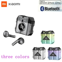 xiaomi led display hifi stereo tws gaming headset smart touch bluetooth 5 3 earphones wireless noise reduction low latency