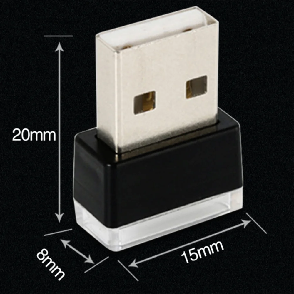 Мини USB СВЕТОДИОДНЫЙ Автомобильный окружающий свет для Mini cooper polo 6r volvo v70 renault captur