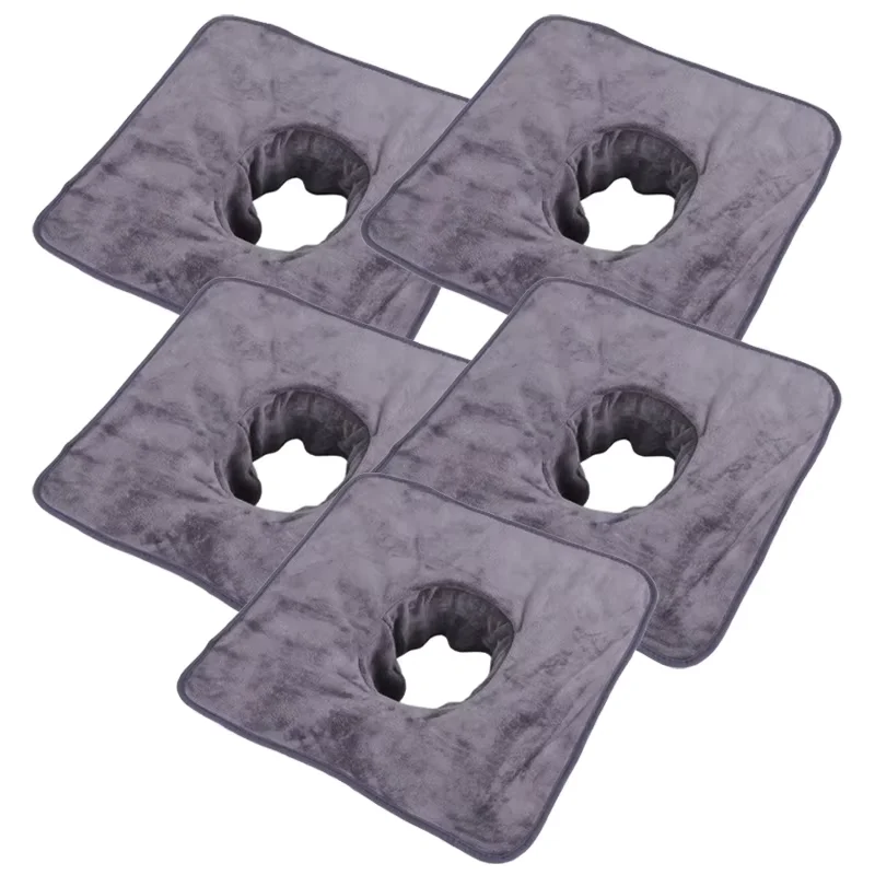 

Полотенца для массажного стола с отверстием для лица 4/5 шт.