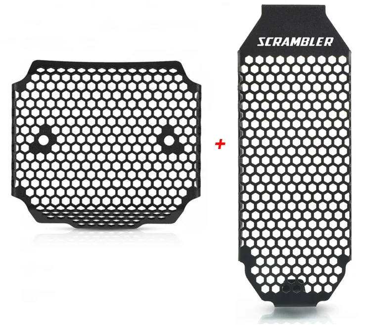 

Для Ducati скремблера полная дроссельная заслонка 2015-2018 2019 2020 2021 2022 2023 мотоциклетный выпрямитель защитная решетка масляный охладитель Крышка