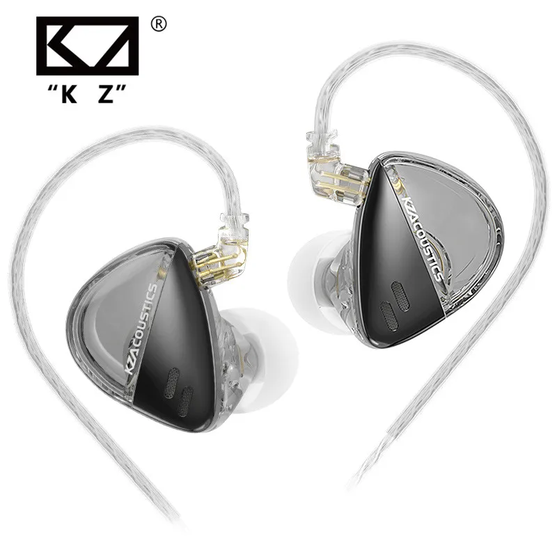 Фото KZ X Angelears Libra X Сверхширокочастотные динамические проводные наушники IEM Hi-Fi стерео бас музыкальные спортивные наушники игровая гарнитура №1