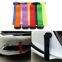 car modification paste traction rope decoration tow rope front and rear bumper traction ribbon car tow towing strap belt rope