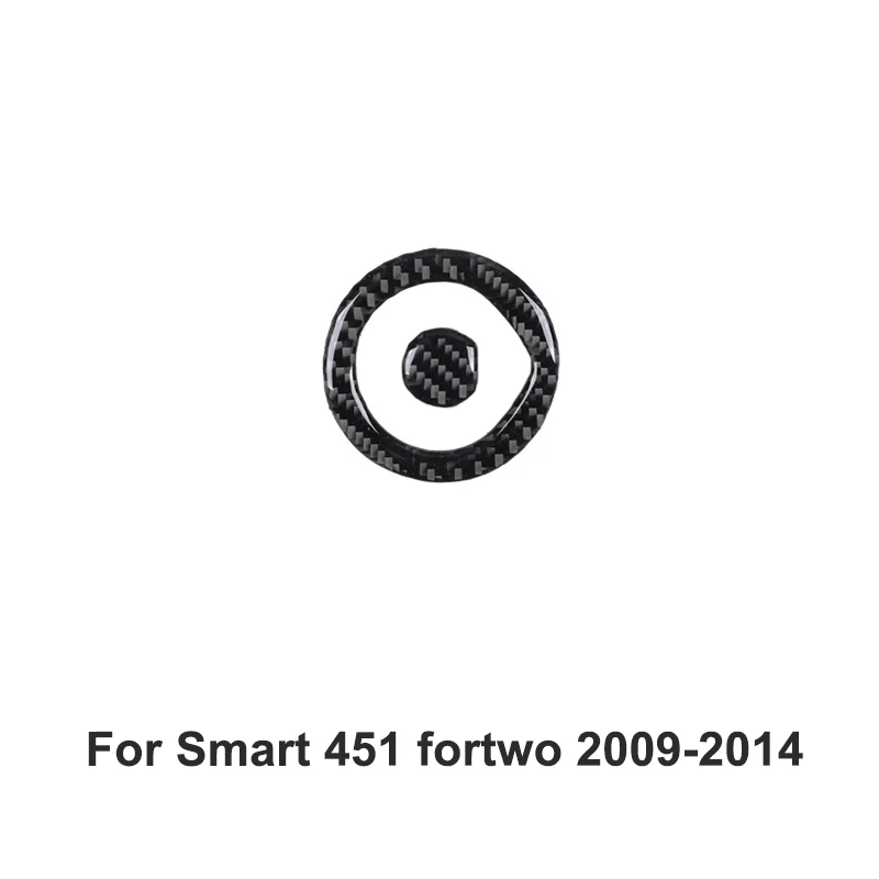 

Для Smart 451 Fortwo 2009-2014 453 Forfour 2015-2020 автомобильный руль декоративная наклейка аксессуары для модификации интерьера