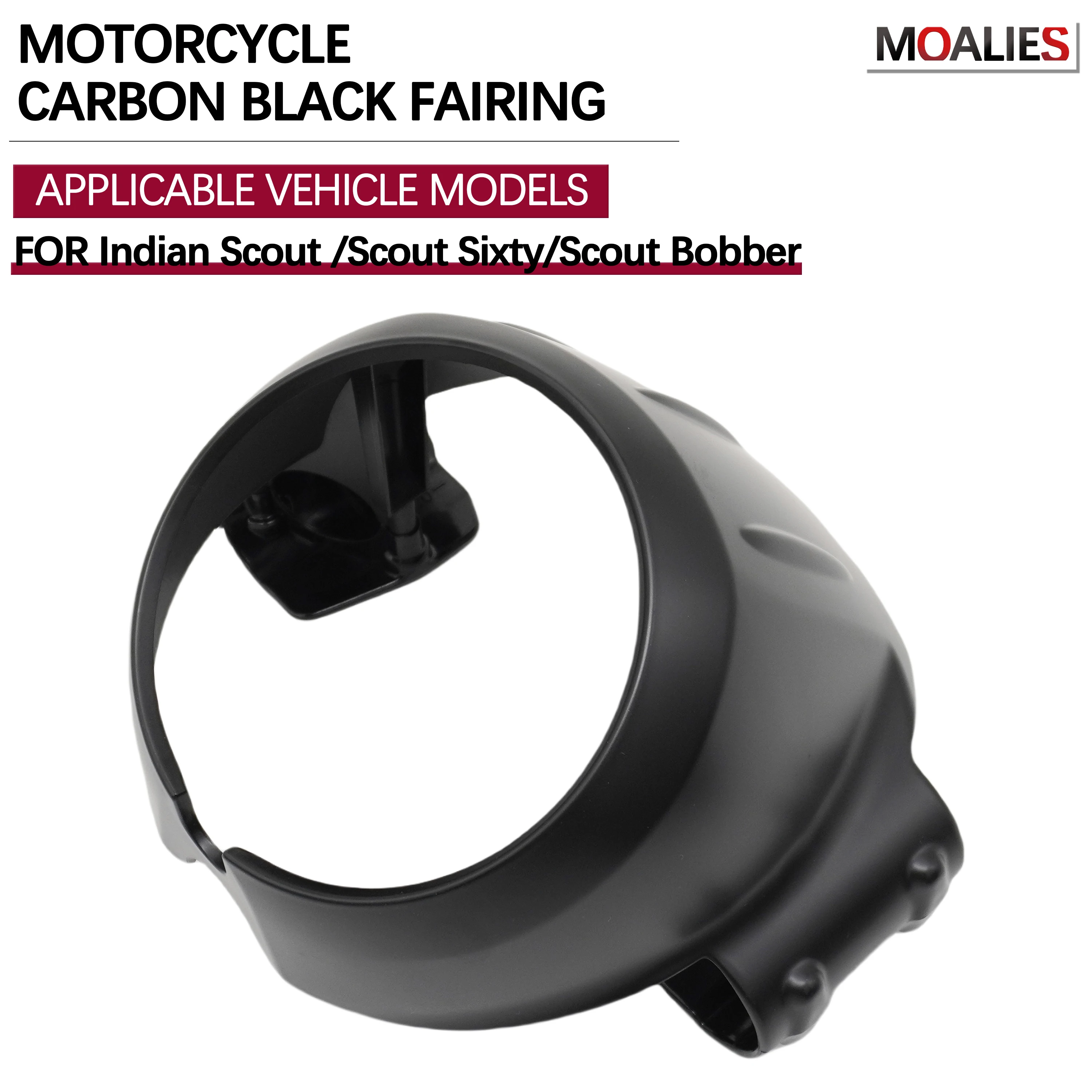 

Для Indian Scout Sixty Bobber Twenty Rogue 2015-2023 мотоциклетная фара, ободок, обтекатель, передние фары, корпус, накладка