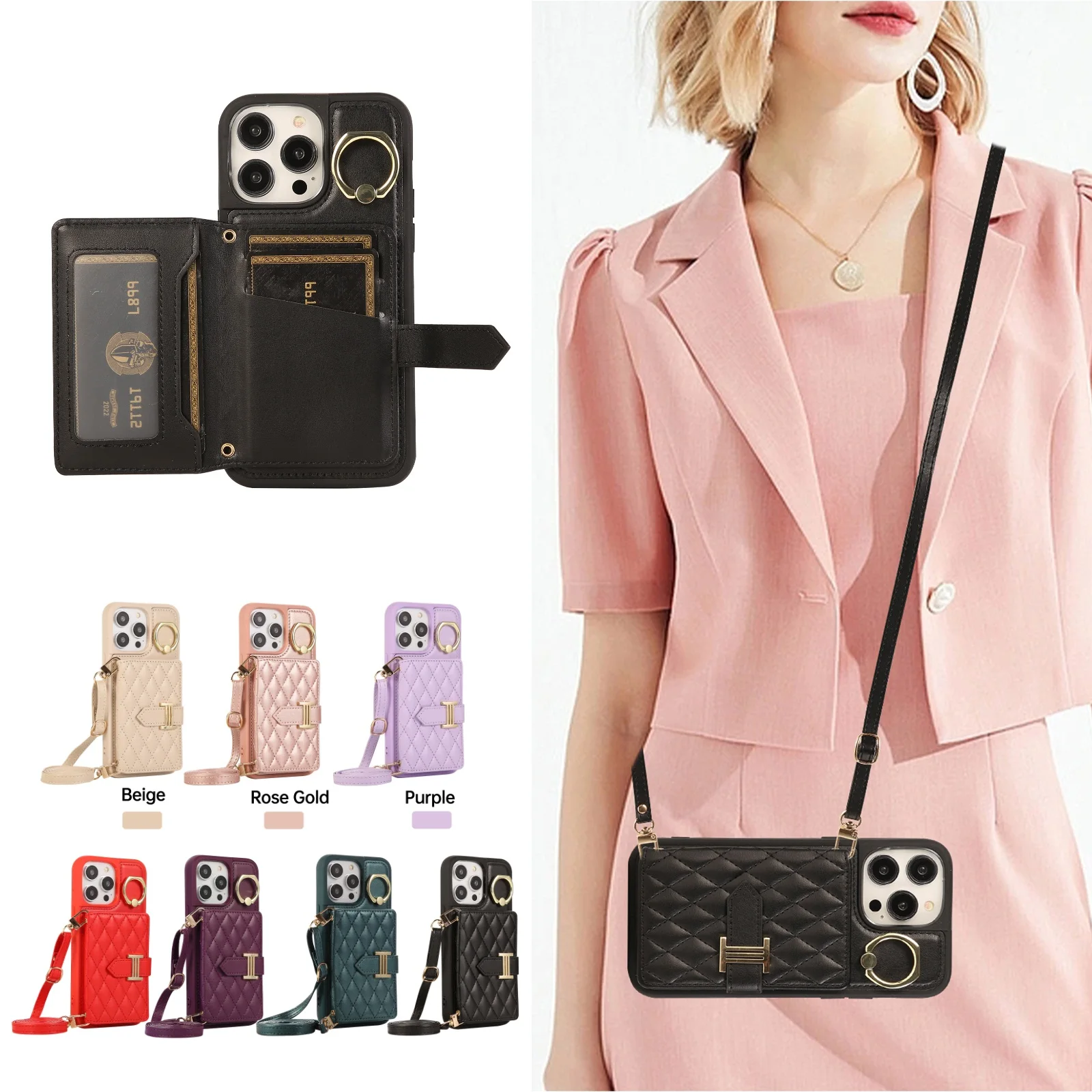 

Кожаный чехол для iPhone 14 Pro Max 13 12 11 Xr X Xs Max 6 7 8 Plus SE 2022