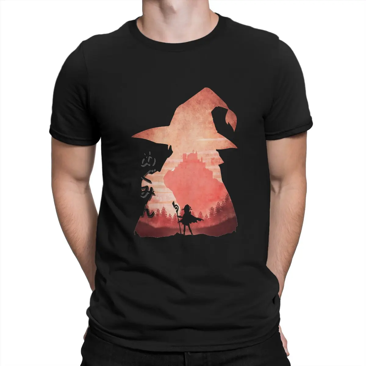 

Sword Art Online Anime Polyester TShirts Minimalist Silhouette Megumin Classic Distinctive Homme T Shirt Hipster Tops