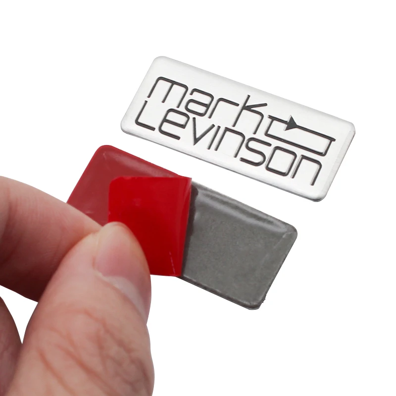 2/4 шт. наклейка Mark Levinson для стайлинга автомобилей 3D алюминиевый значок