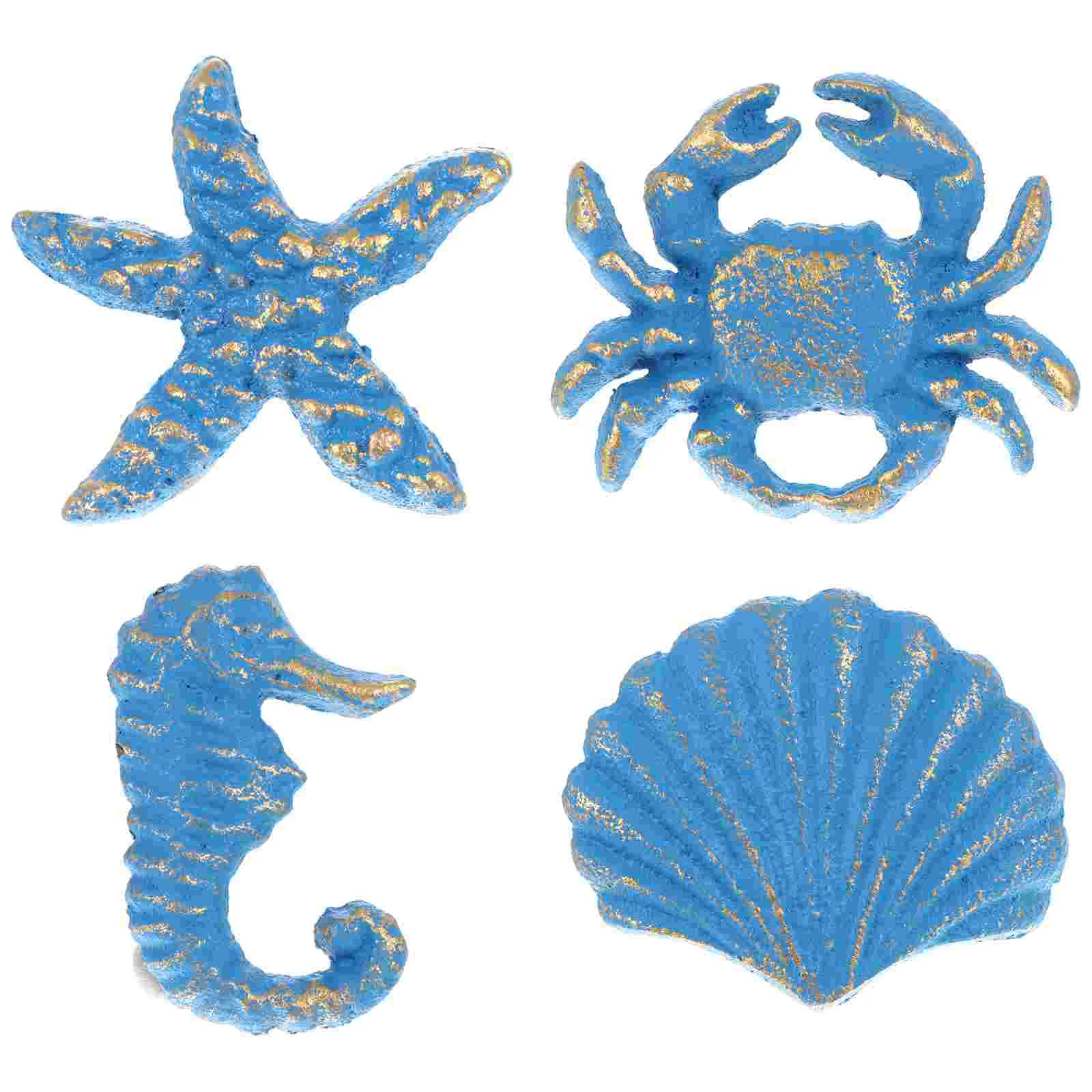 

Handles Cabinetdrawer Door Kitchen Coastal Knobsmetal Shell Knob Handle Nauticalfurniture Decoration Ocean
