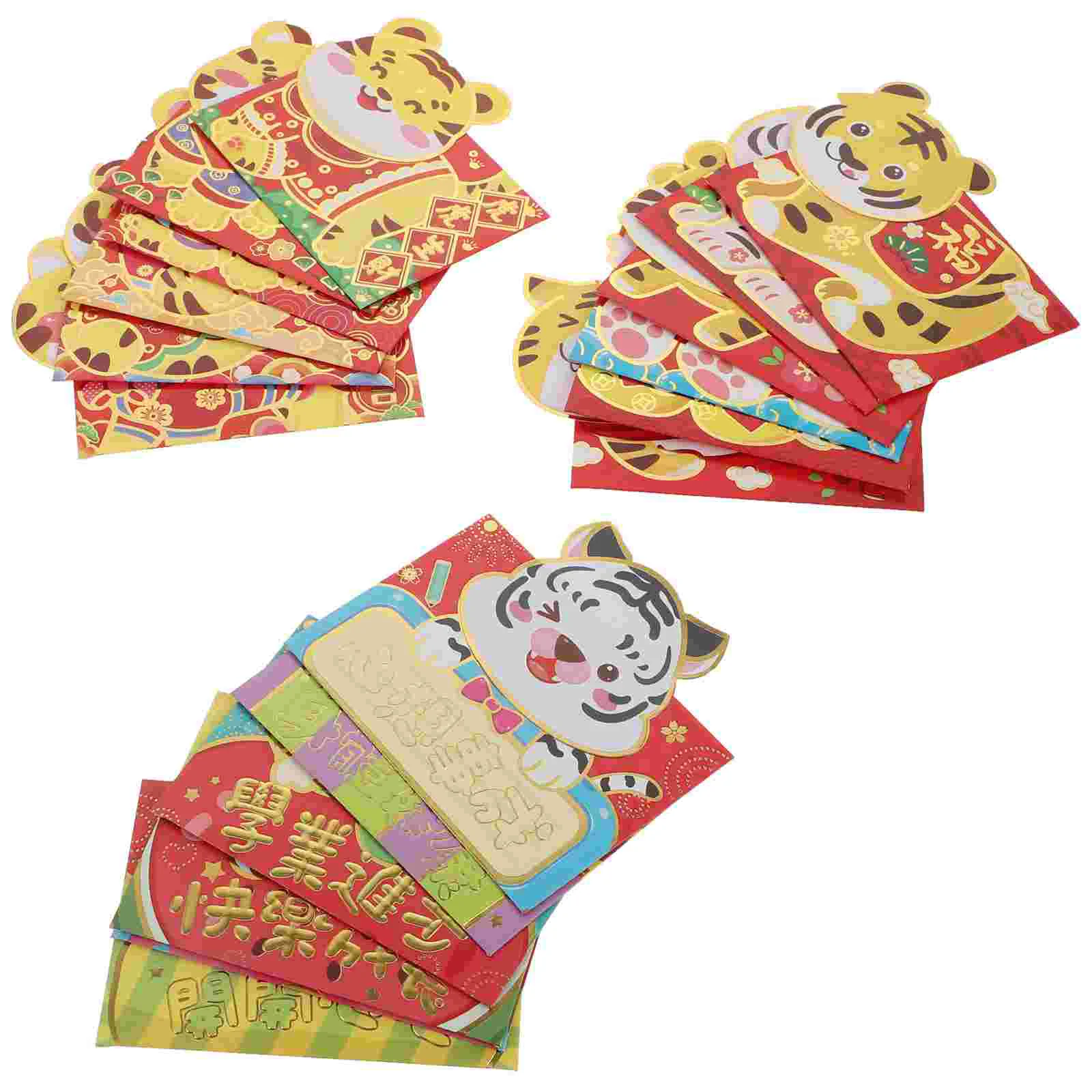 

Red Year New Chinese Envelope Packets Envelopes Money Lucky Hong Baogift