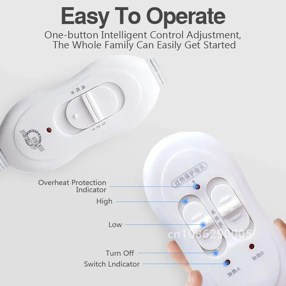 Электрическое одеяло 110 В 220 более толстые обогреватели домашняя простыня